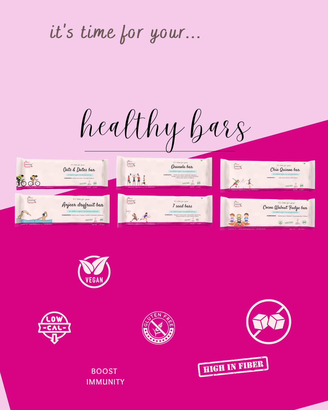 HEALTHY ENERGY BARS