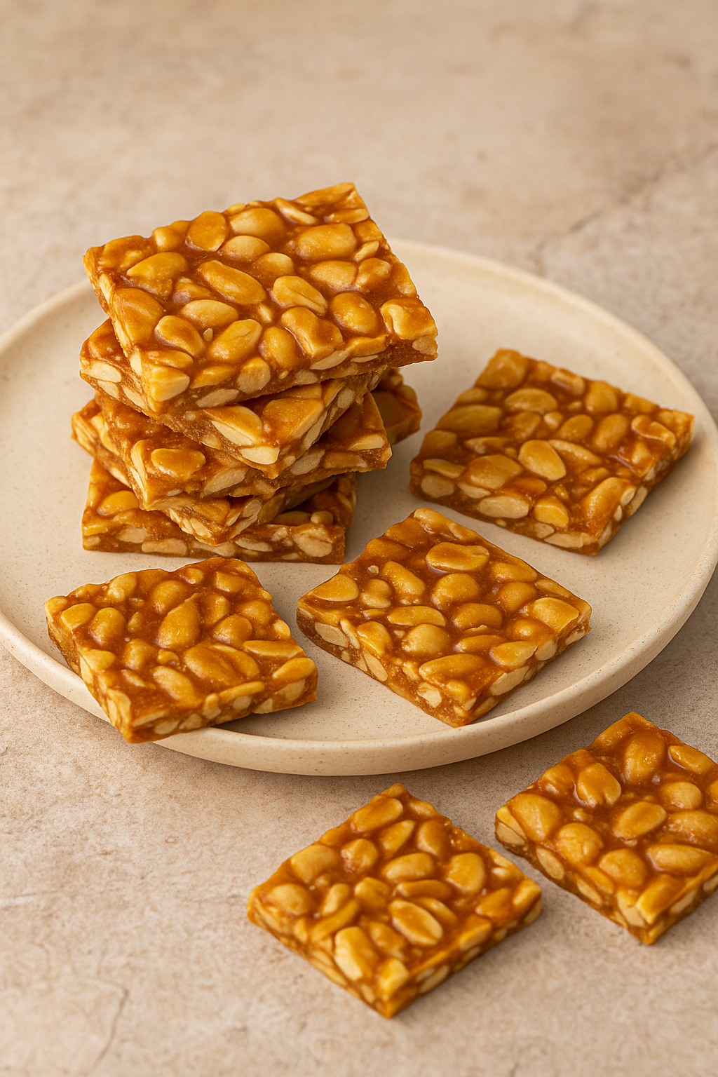 PEANUT BRITTLE PRALINE