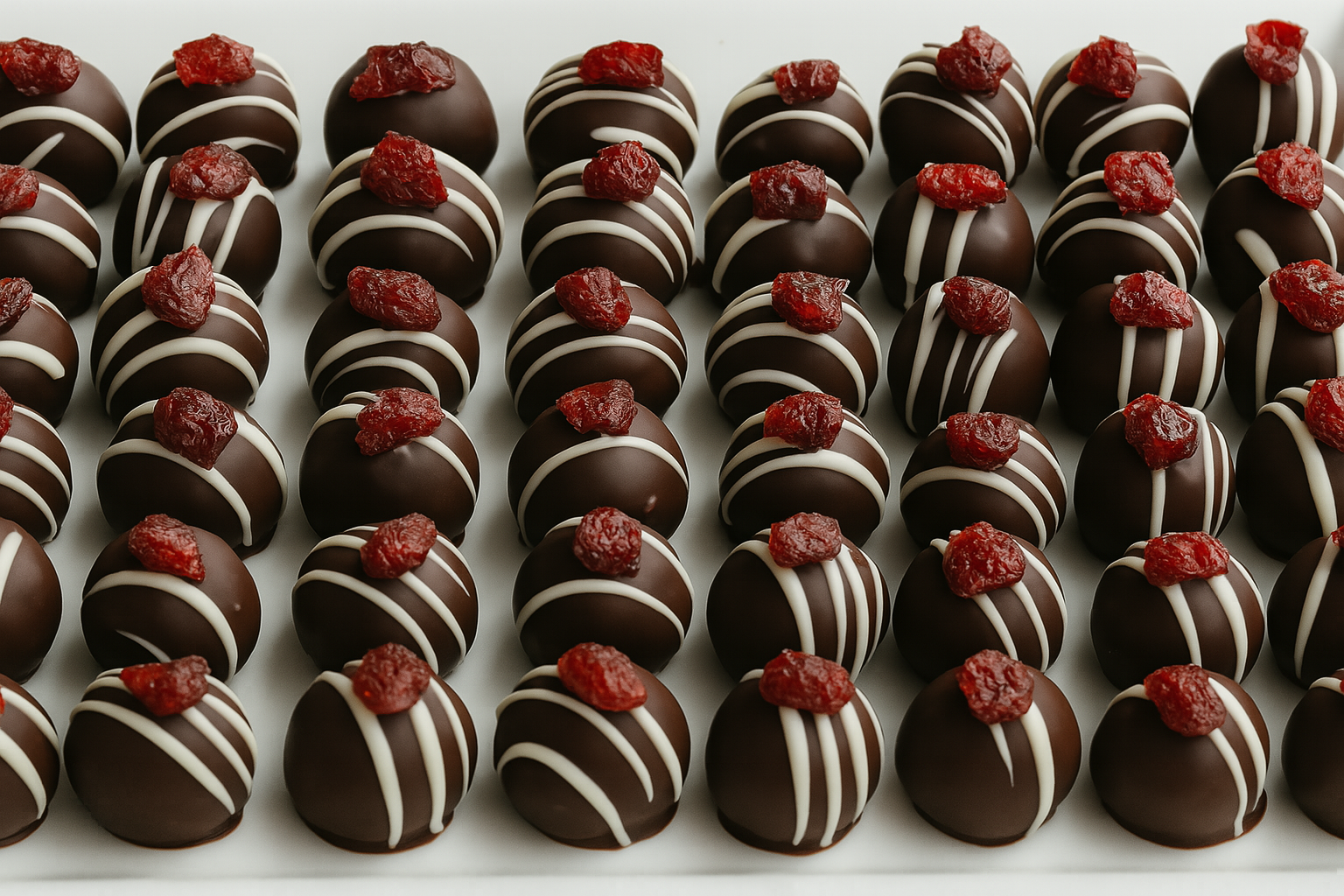 TANGY CRANBERRY TRUFFLES