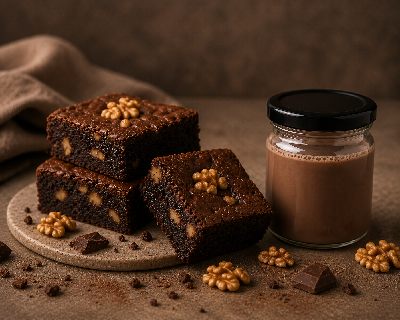 CLASSIC WALNUT BROWNIE