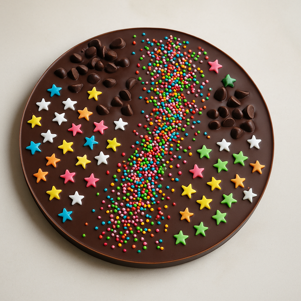 ROASTED ALMOND CHOCOLATE PIZZA