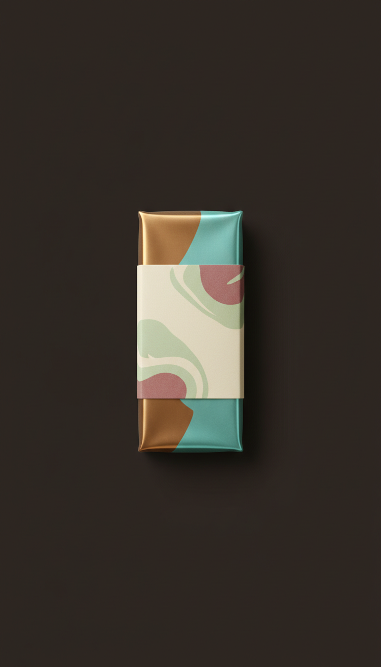 Aqua pistachio praline chocolate bar