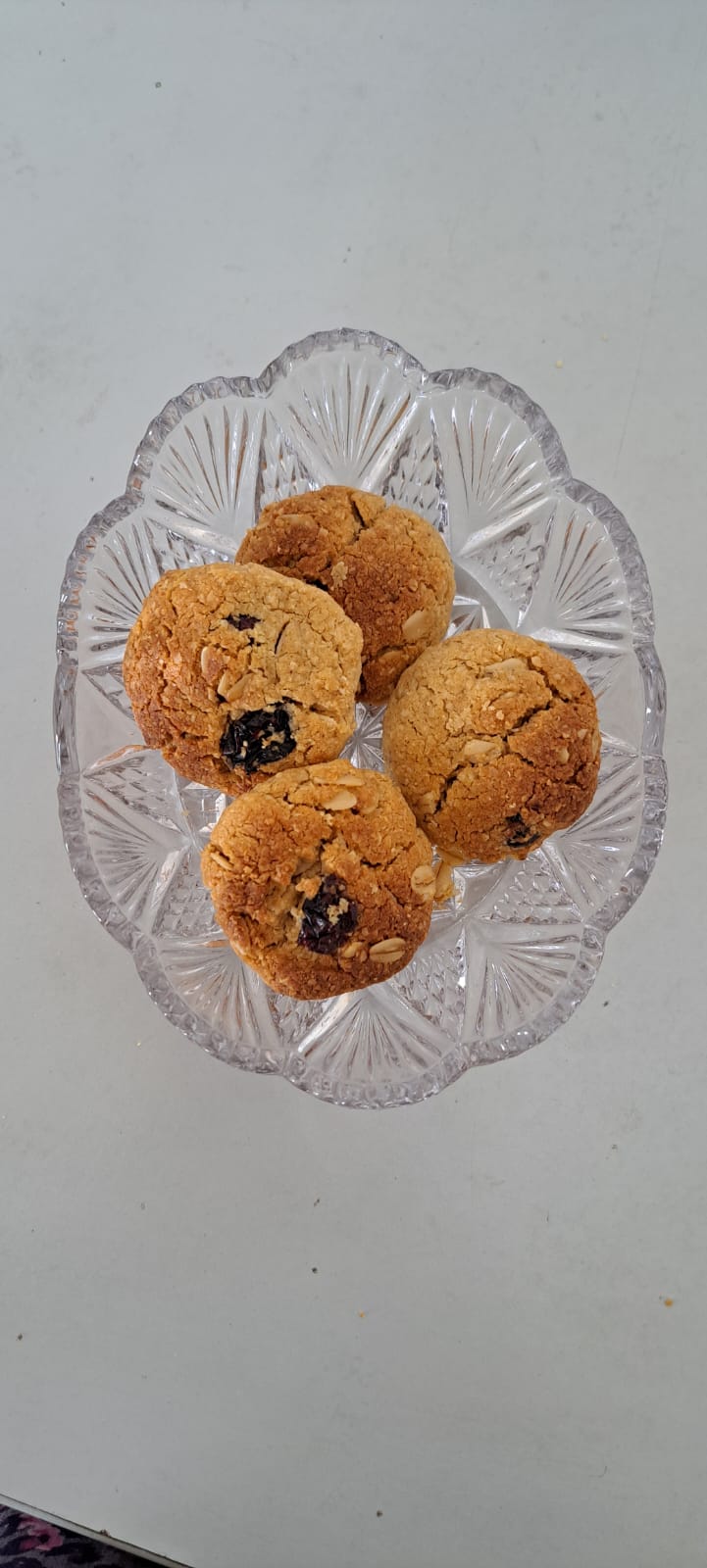 OATS & CRANBERRY COOKIES ( gluten free)